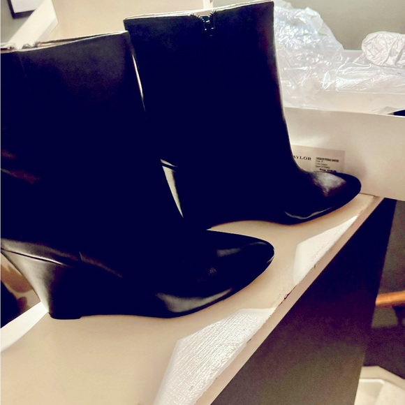 Ann Taylor Emerson Wedge Bootie - Picture 5 of 8